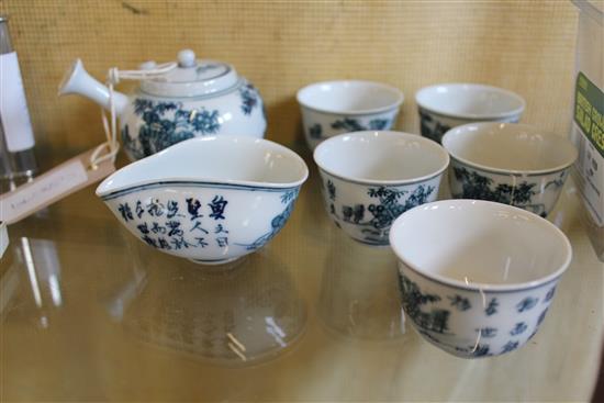 Oriental china set(-)